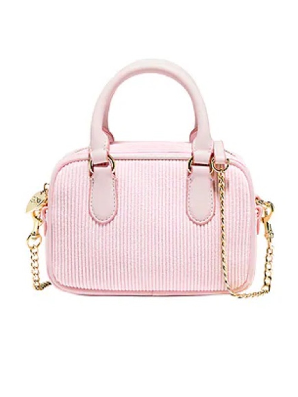Stoney Clover Lane Stylish Pink Crossbody Satchel - Classic Feminine Handbag
